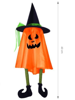 Colgante Bruja Calabaza Fantasma