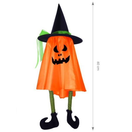 Colgante Bruja Calabaza Fantasma