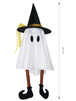 Colgante Bruja Calabaza Fantasma