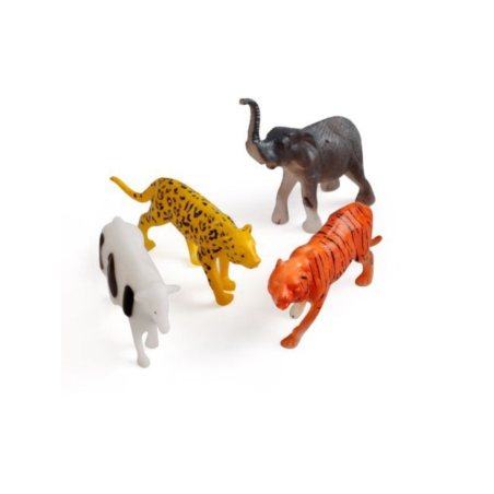 Bolsa con 4 animales para Piñatas