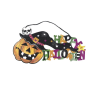 Cartel Calabaza con Sombrero Happy Halloween