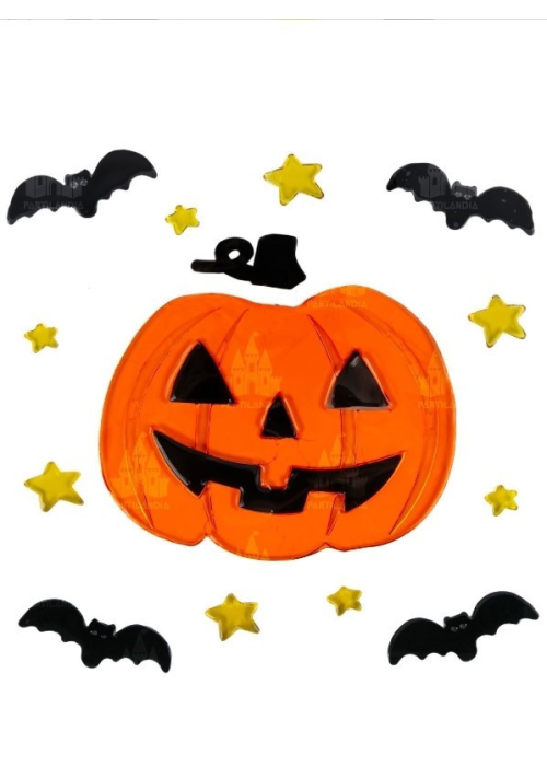 Pegatinas Calabazas Halloween en Gel