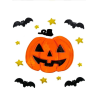 Pegatinas Calabazas Halloween en Gel