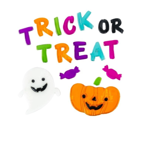 Pegatinas Calabazas Halloween en Gel
