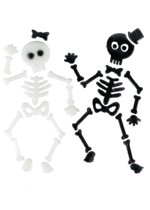 Pegatinas Calabazas Halloween en Gel