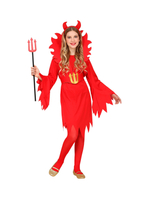 Acheter Costume de Diable Flammes de l'Enfant pour seulement 15.00€ – Atelier de costumes en ligne