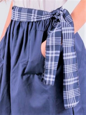 Gerriko o fajin de cuadros - trajes regionales 