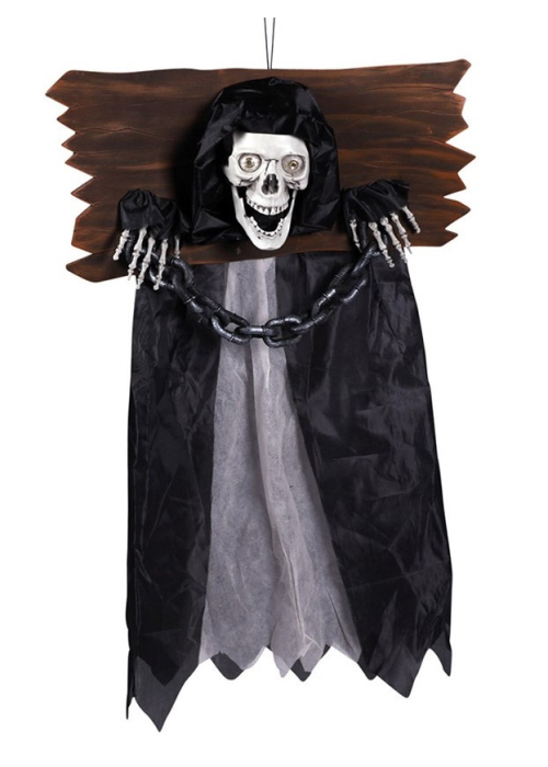 Esqueleto Fantasma en Cepo