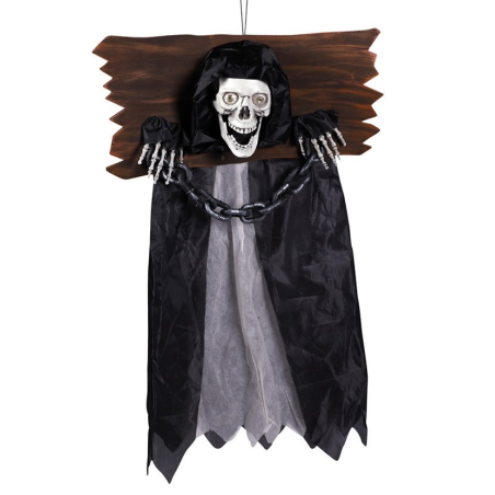 Esqueleto Fantasma en Cepo
