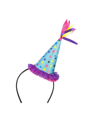 Diadema Gorro Cono Cumple
