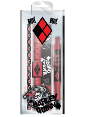 Set de Papeleria Harley Quinn