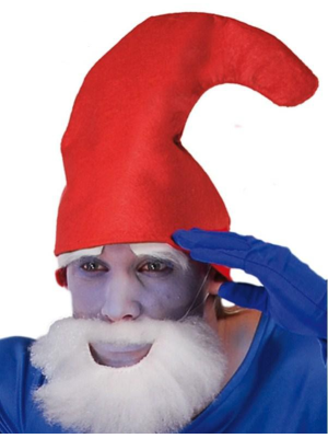 Gorro Enanito Rojo - Enanitos Azules