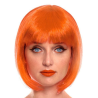 Peluca Melena Charleston Naranja