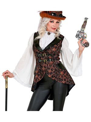 Chaleco Steampunk Mujer