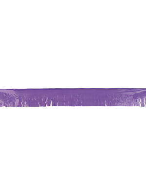 Guirnalda de Flecos de Plastico Morada