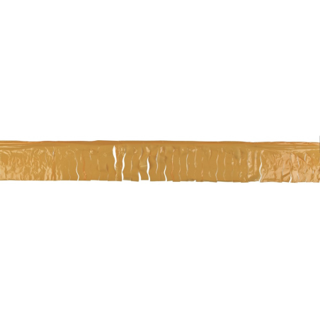 Guirnalda de Flecos de Plastico Dorado
