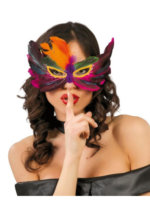 Comprar Antifaz de Plumas Epoca y venecianos