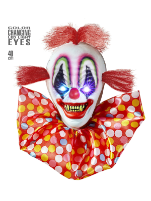 Silueta Cabeza de Payaso Con Luces