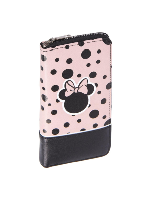 Cartera Billetera Minnie Rosa Lunar