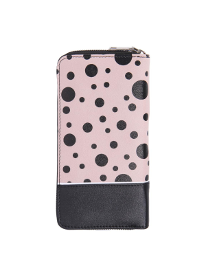 Cartera Billetera Minnie Rosa Lunar