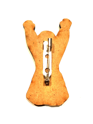 Broche de Marijaia Madera