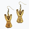 Pendientes Marijaia Madera