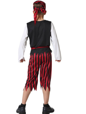Disfraz de Pirata Rayas Infantil - Disfraces de Piratas para Niños