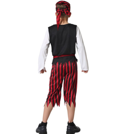 Comprar el Vestit de Pirata Ratlles Nen de només 12.00€ – vestit de Botiga en línia