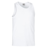 Camiseta Blanca Tirante Ancho Adulto