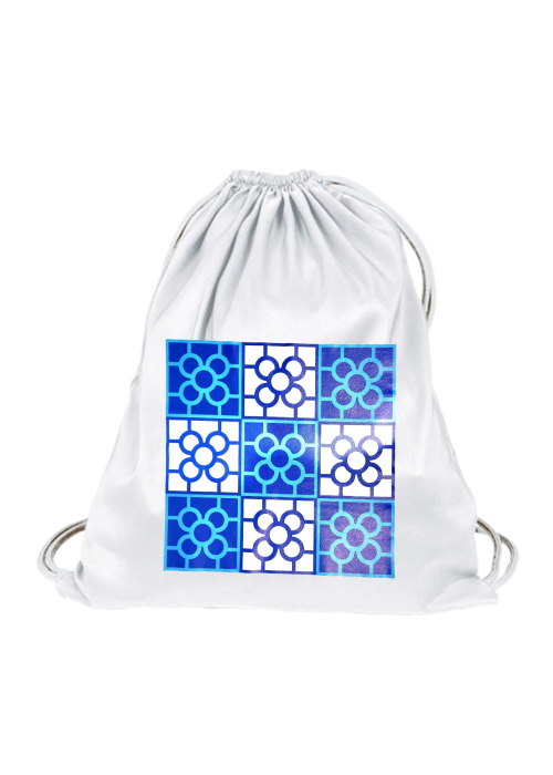 Mochila Baldosa Bilbao Blanca - Aste Nagusia