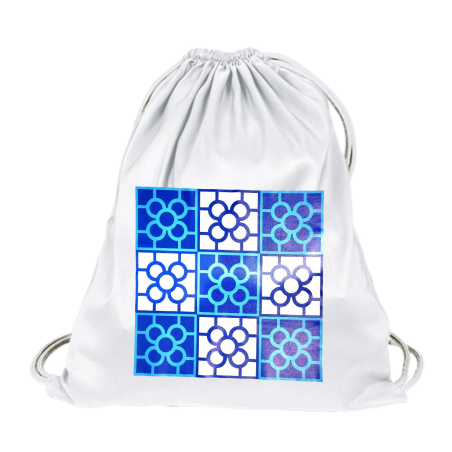 Mochila Baldosa Bilbao Blanca - Aste Nagusia