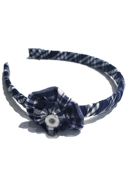Diadema de Cuadros Flor - Diadema Arrantzale