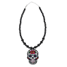Collar Calabera Mexicana Bolas
