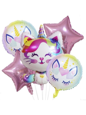 Globos Set Gato
