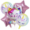 Globos Set Gato