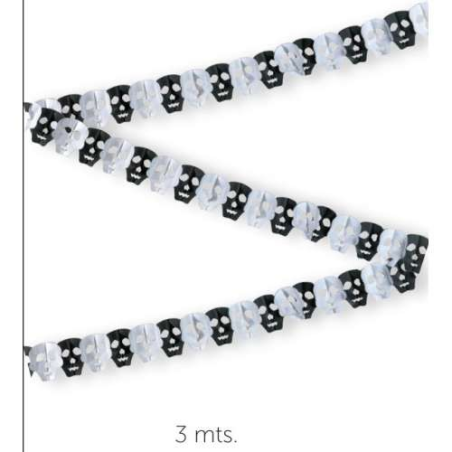 Bat erosi Garland Garezurrak, bakarrik 1.20€ – mozorro Denda online