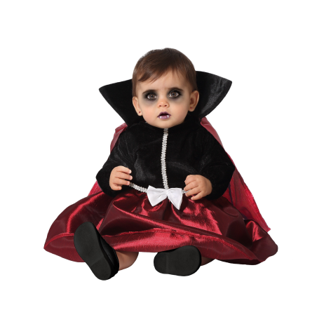 Disfraz de Vampiresa Clasica para Bebe - Disfraces Halloween Vampiros