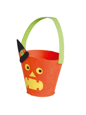 Bolsa de Calabaza de Fieltro con Gorrito