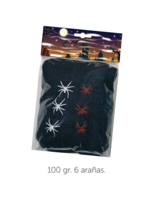 Telaraña Negra 100gr - Telaraña