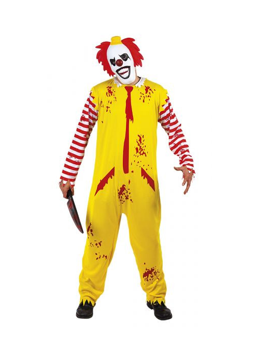Disfraz de Payaso Asesino McClown Bellaco