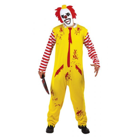 Disfraz de Payaso Asesino McClown Bellaco