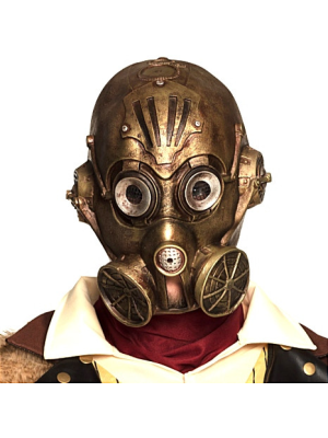 Mascara Steampunk Latex