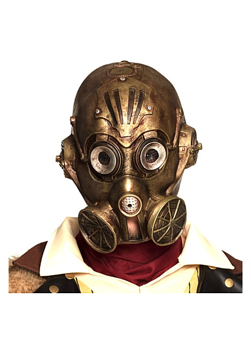 Mascara Steampunk Latex