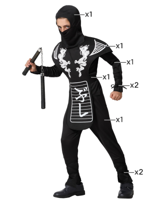 Disfraz de Ninja Negro