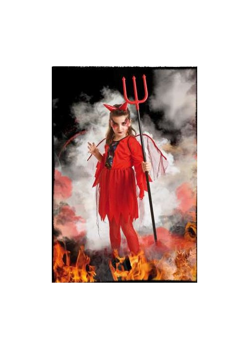 Disfraz de Diablesa Infantil - Disfraces de Angeles y Demonio para Niñas
