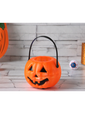Cubo Calabaza con Luz