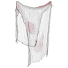Cortina Gris con Mancha de Sangre