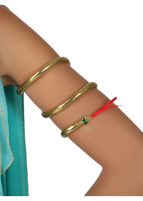 Brazalete de Serpiente Moldeable - Complementos de Egipcios