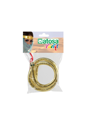 Brazalete de Serpiente Moldeable - Complementos de Egipcios