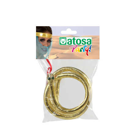 Brazalete de Serpiente Moldeable - Complementos de Egipcios